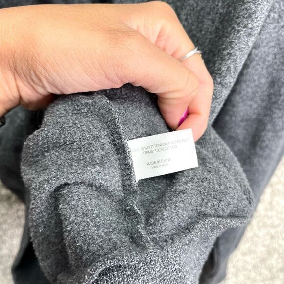 Orangetheory Jacket Men’s Large Grey Full Zip Up Hooded - Picture 6 of 6